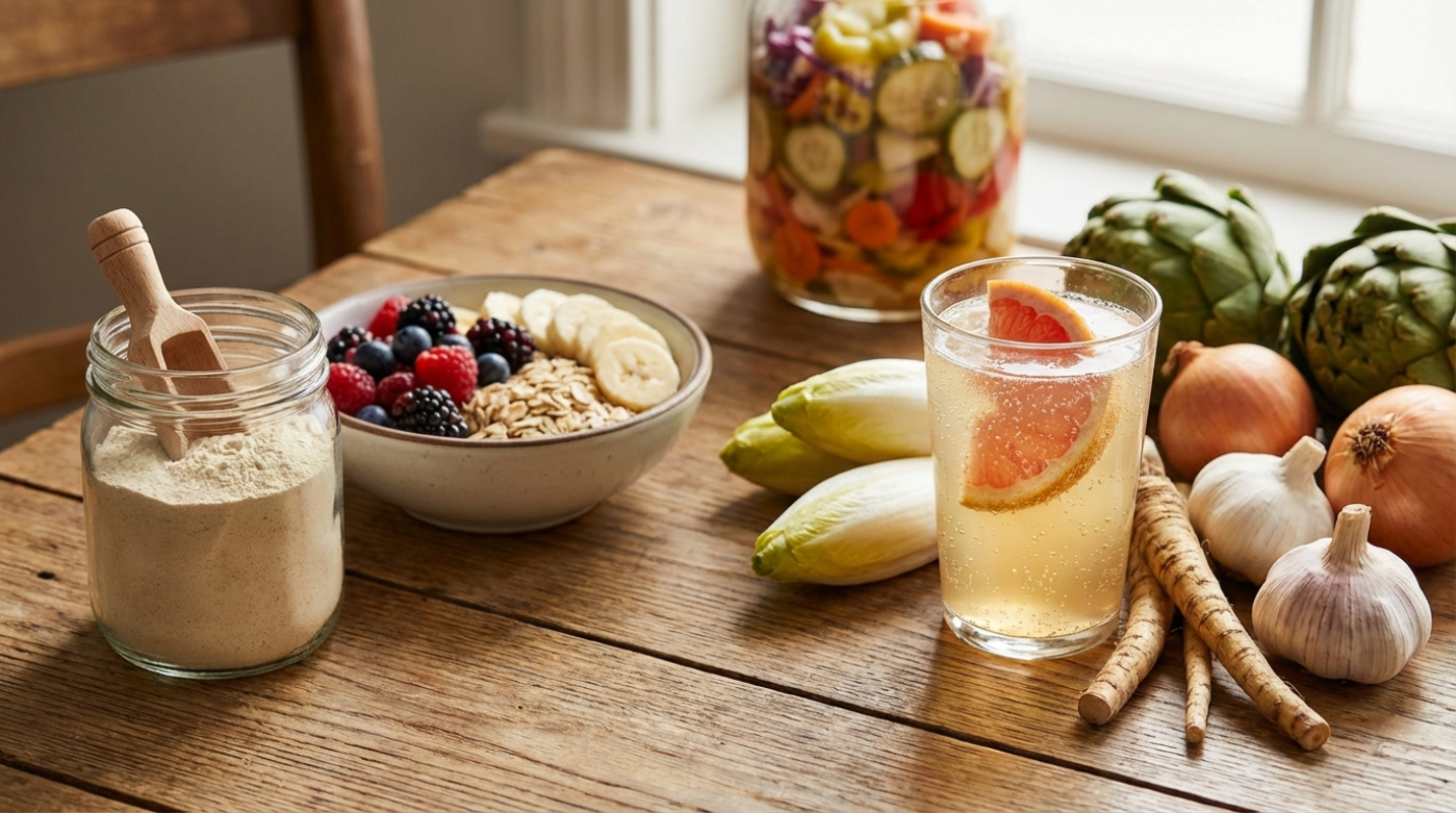 Prebiotic Fiber Supplements for Improving Gut Microbiome Diversity