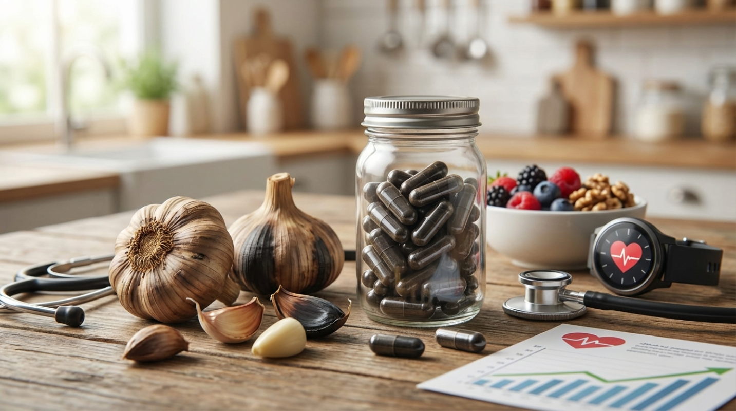 Why Black Garlic Supplements Can Improve Cardiometabolic Health Markers