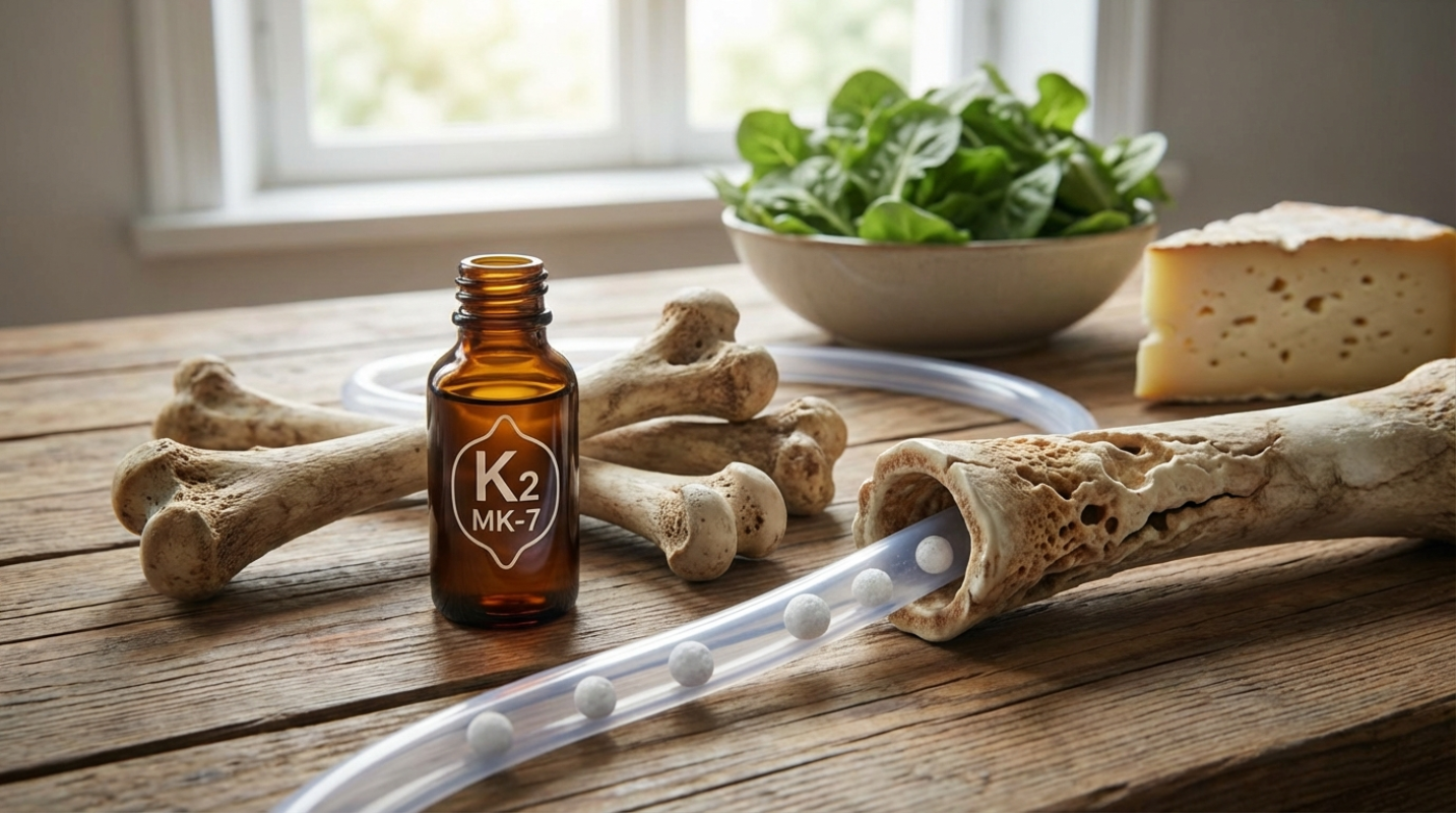 Here's Why You Should Use Vitamin K2 Mk-7 for Directing Calcium Into Bones Instead of Arteries